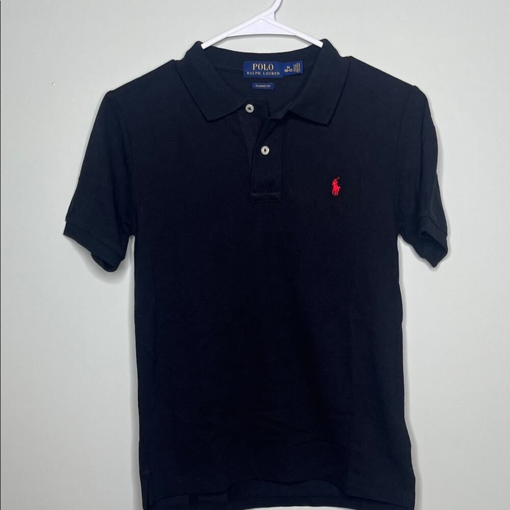 Polo Ralph Lauren Black Polo Boys Medium